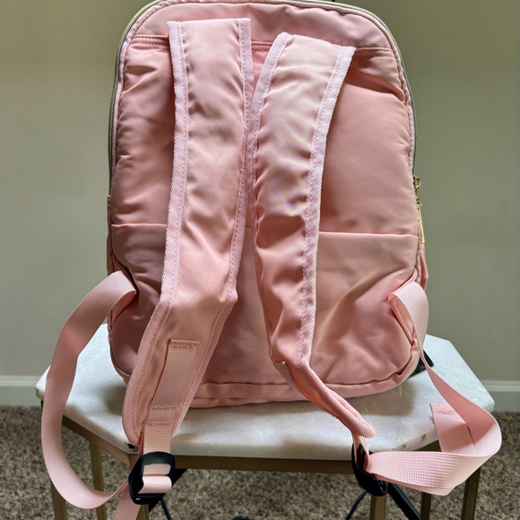Pink Quilted Backpack - Picture 3 of 3